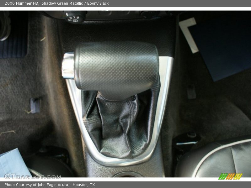 Shadow Green Metallic / Ebony Black 2006 Hummer H3