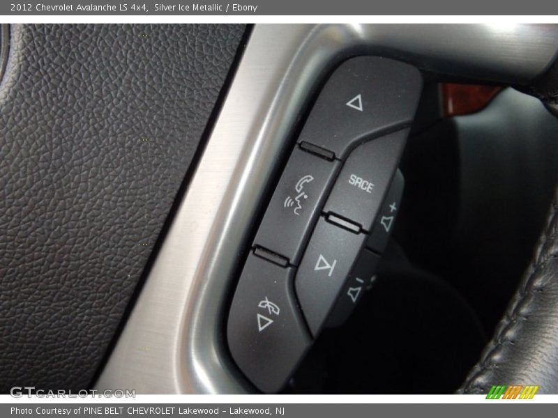 Silver Ice Metallic / Ebony 2012 Chevrolet Avalanche LS 4x4