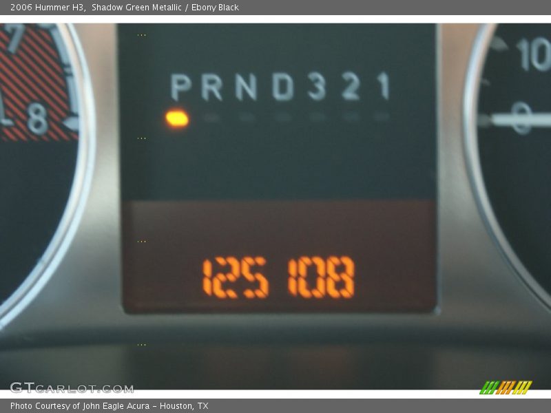 Shadow Green Metallic / Ebony Black 2006 Hummer H3