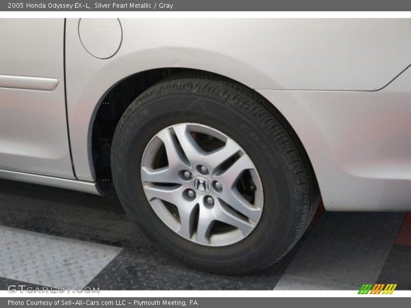 Silver Pearl Metallic / Gray 2005 Honda Odyssey EX-L