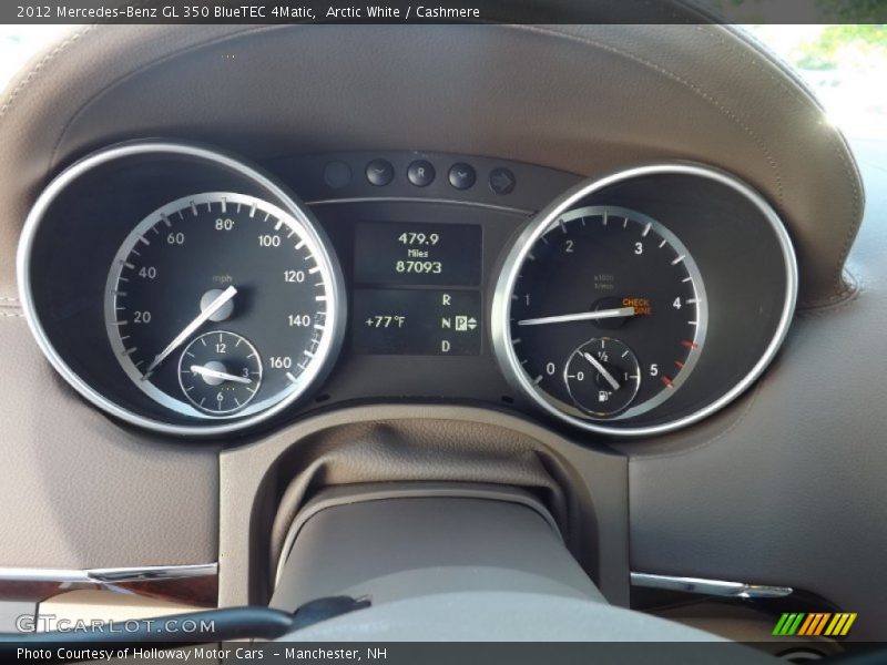 Arctic White / Cashmere 2012 Mercedes-Benz GL 350 BlueTEC 4Matic