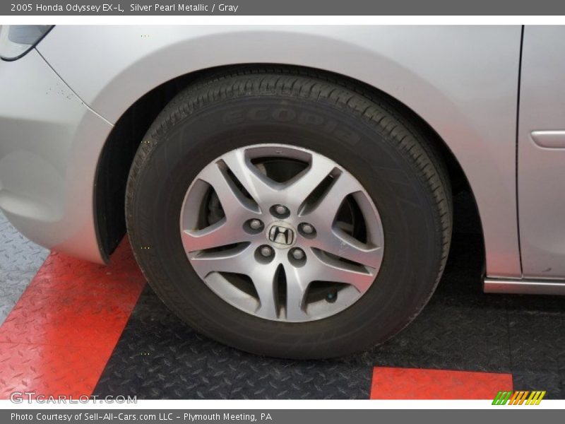 Silver Pearl Metallic / Gray 2005 Honda Odyssey EX-L