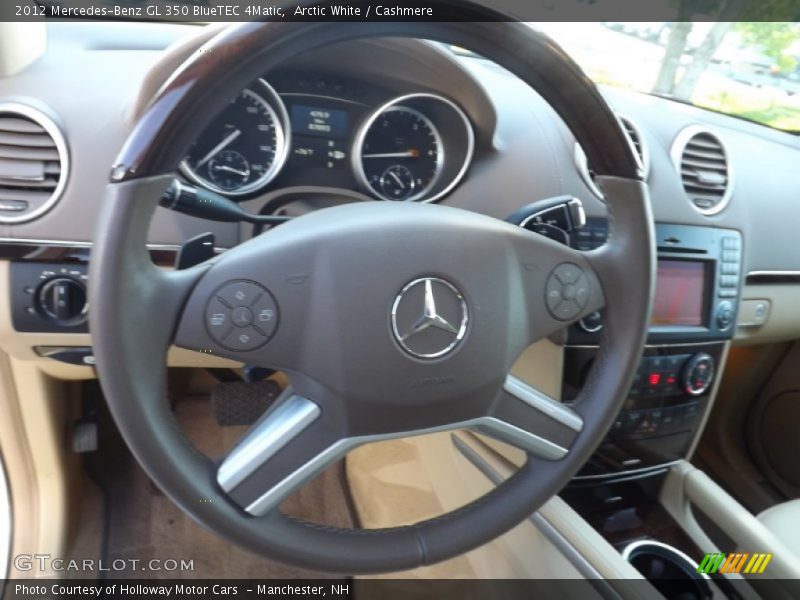 Arctic White / Cashmere 2012 Mercedes-Benz GL 350 BlueTEC 4Matic
