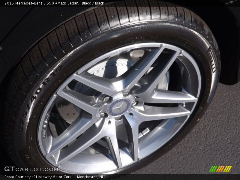 Black / Black 2015 Mercedes-Benz S 550 4Matic Sedan