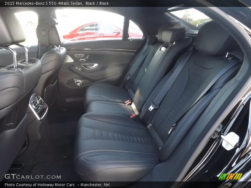 Black / Black 2015 Mercedes-Benz S 550 4Matic Sedan