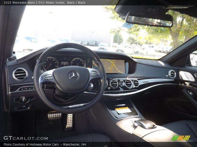 Black / Black 2015 Mercedes-Benz S 550 4Matic Sedan