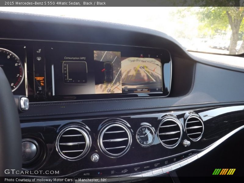 Black / Black 2015 Mercedes-Benz S 550 4Matic Sedan