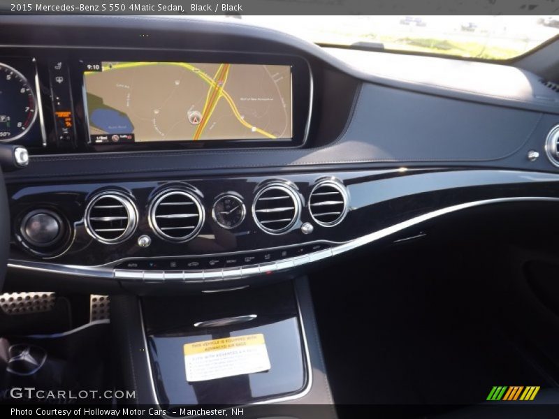 Black / Black 2015 Mercedes-Benz S 550 4Matic Sedan