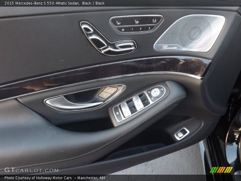 Black / Black 2015 Mercedes-Benz S 550 4Matic Sedan