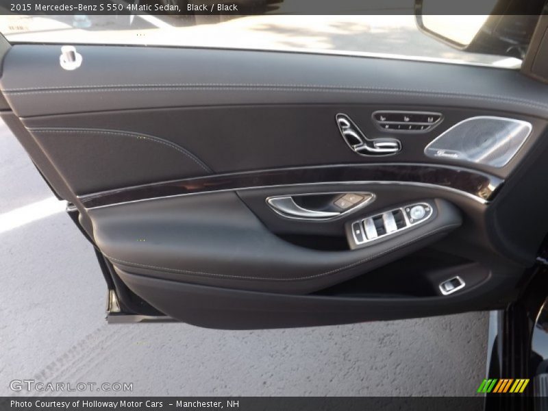 Black / Black 2015 Mercedes-Benz S 550 4Matic Sedan