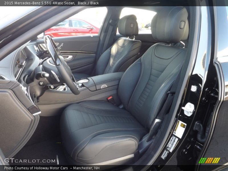 Black / Black 2015 Mercedes-Benz S 550 4Matic Sedan