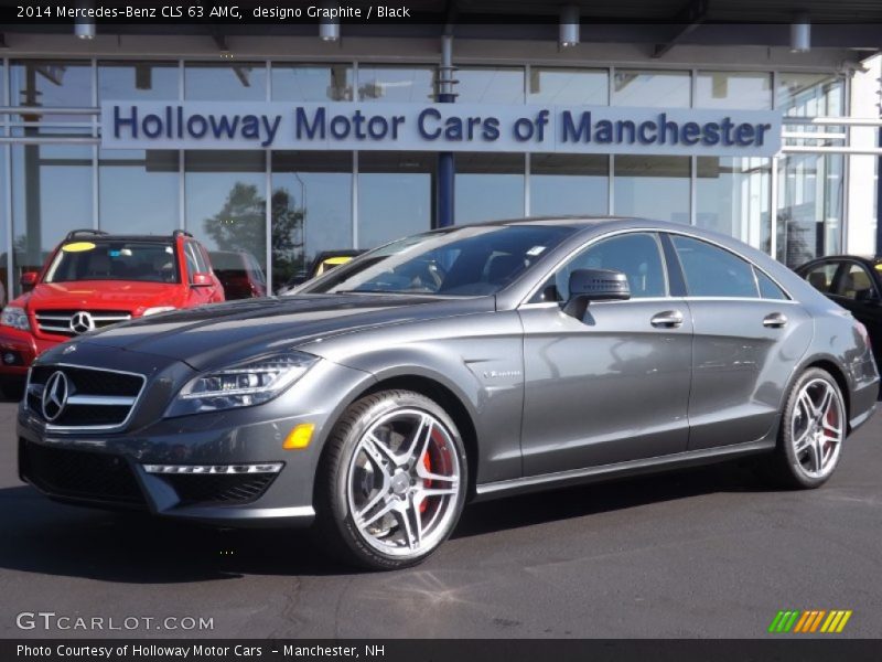 designo Graphite / Black 2014 Mercedes-Benz CLS 63 AMG