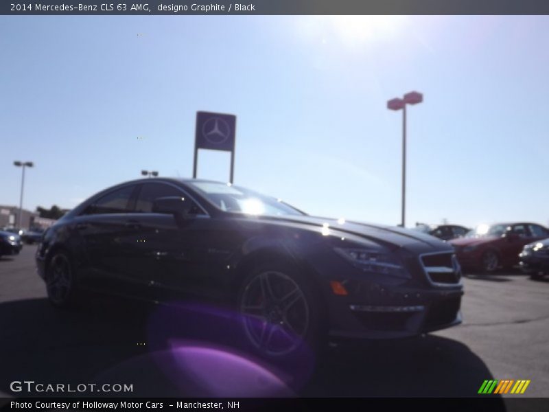 designo Graphite / Black 2014 Mercedes-Benz CLS 63 AMG