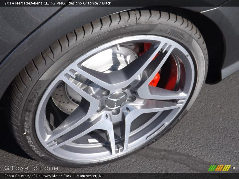 designo Graphite / Black 2014 Mercedes-Benz CLS 63 AMG