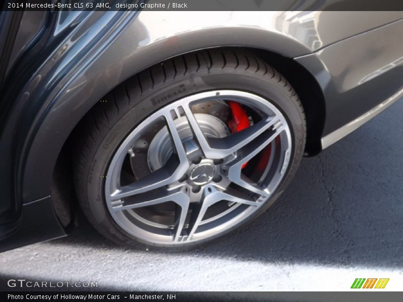 designo Graphite / Black 2014 Mercedes-Benz CLS 63 AMG