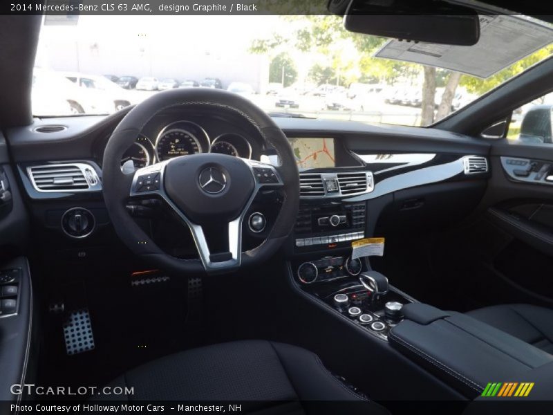 designo Graphite / Black 2014 Mercedes-Benz CLS 63 AMG