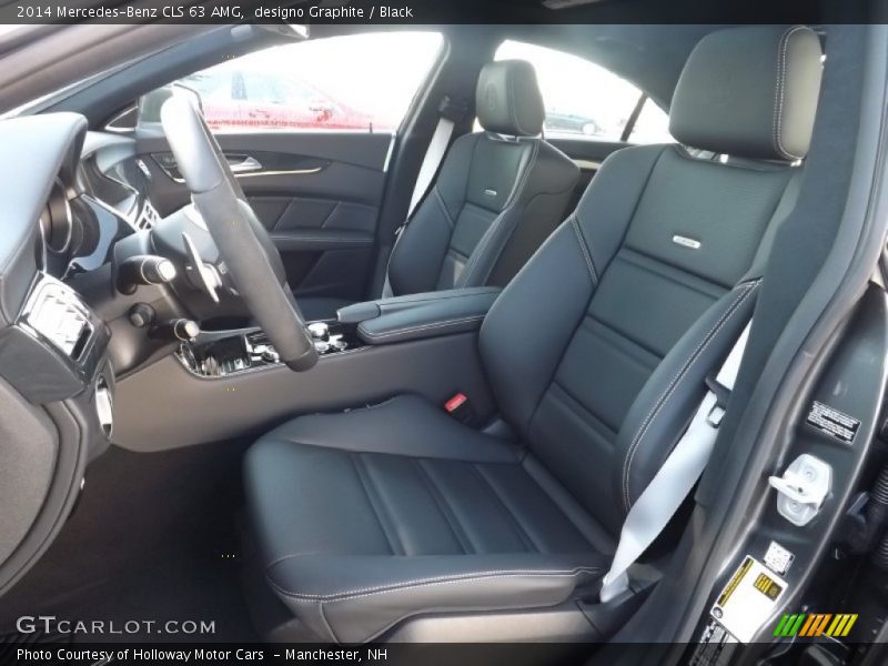 Front Seat of 2014 CLS 63 AMG