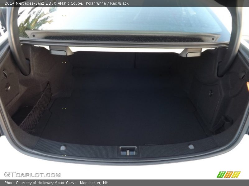 Polar White / Red/Black 2014 Mercedes-Benz E 350 4Matic Coupe