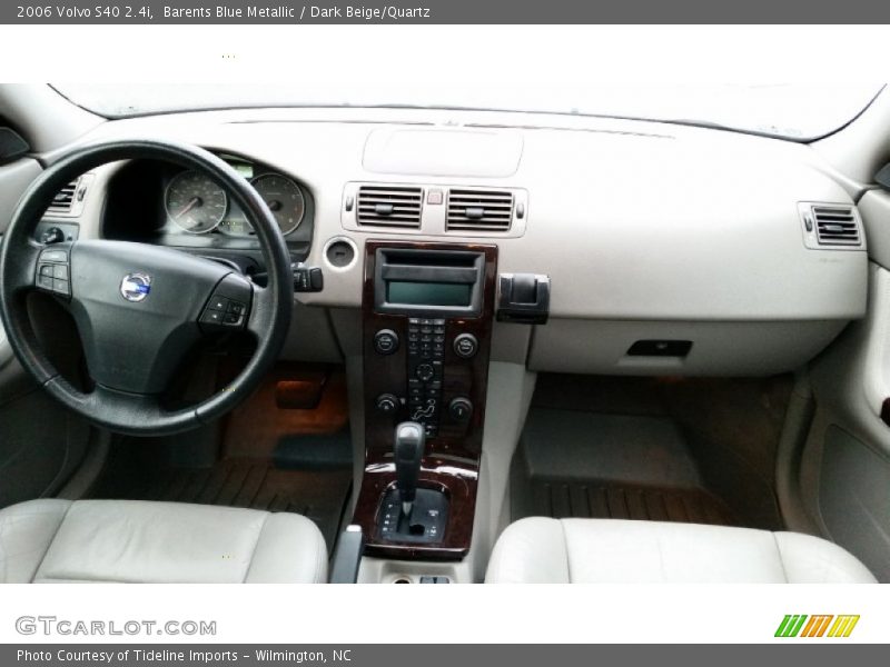 Barents Blue Metallic / Dark Beige/Quartz 2006 Volvo S40 2.4i