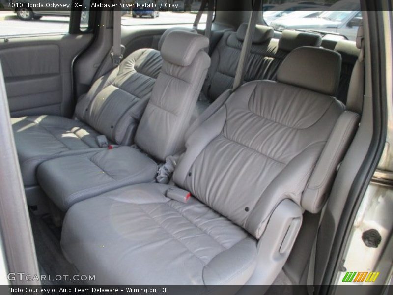 Alabaster Silver Metallic / Gray 2010 Honda Odyssey EX-L