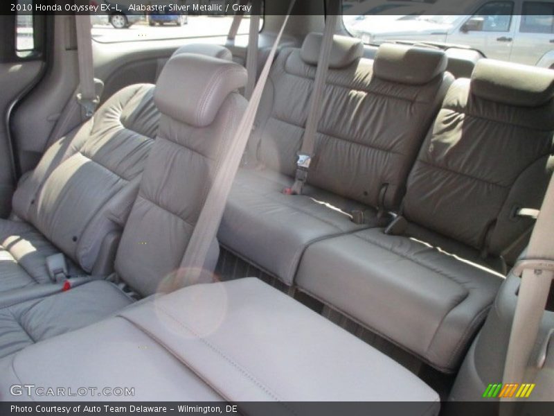 Alabaster Silver Metallic / Gray 2010 Honda Odyssey EX-L