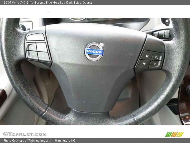 Barents Blue Metallic / Dark Beige/Quartz 2006 Volvo S40 2.4i