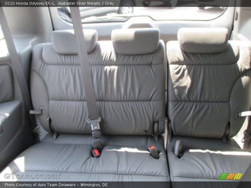 Alabaster Silver Metallic / Gray 2010 Honda Odyssey EX-L
