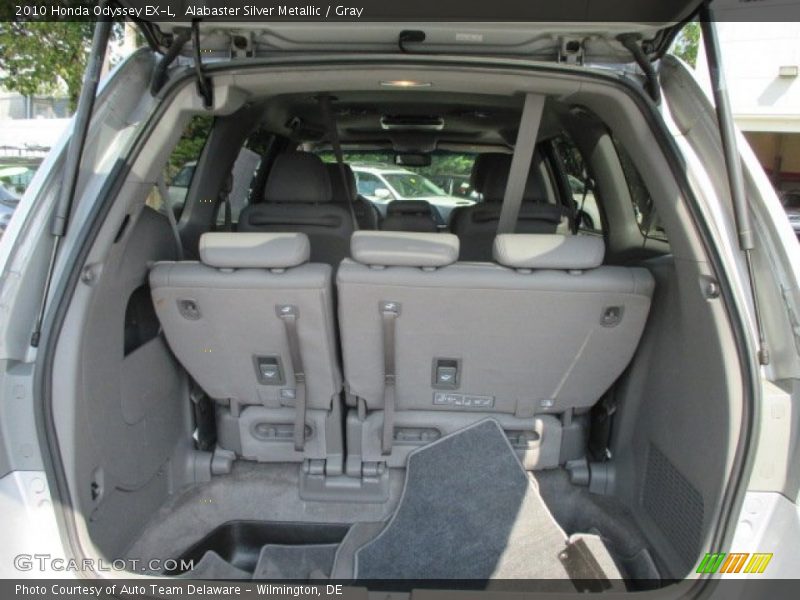 Alabaster Silver Metallic / Gray 2010 Honda Odyssey EX-L