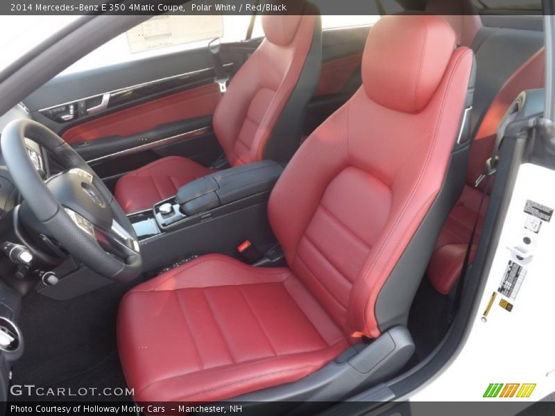 Front Seat of 2014 E 350 4Matic Coupe