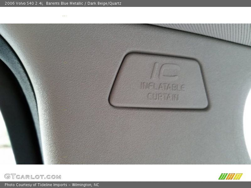 Barents Blue Metallic / Dark Beige/Quartz 2006 Volvo S40 2.4i