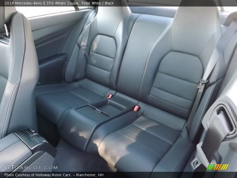 Rear Seat of 2014 E 350 4Matic Coupe