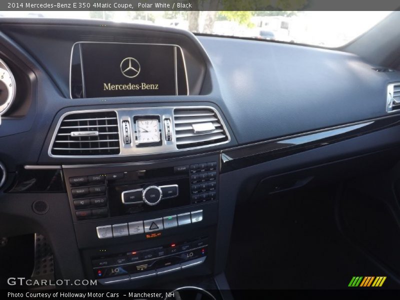 Polar White / Black 2014 Mercedes-Benz E 350 4Matic Coupe