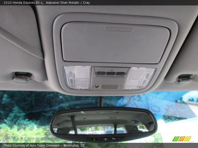 Alabaster Silver Metallic / Gray 2010 Honda Odyssey EX-L
