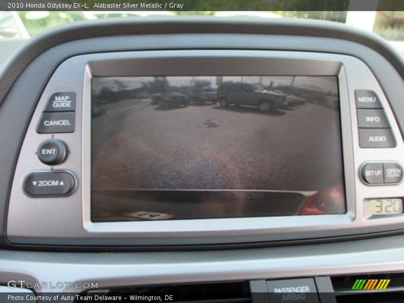 Alabaster Silver Metallic / Gray 2010 Honda Odyssey EX-L