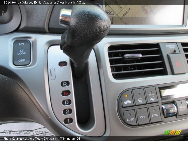 Alabaster Silver Metallic / Gray 2010 Honda Odyssey EX-L