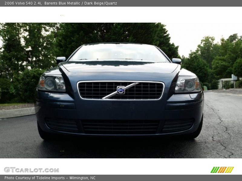 Barents Blue Metallic / Dark Beige/Quartz 2006 Volvo S40 2.4i