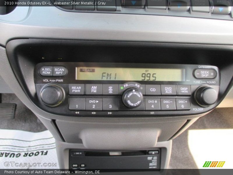 Alabaster Silver Metallic / Gray 2010 Honda Odyssey EX-L
