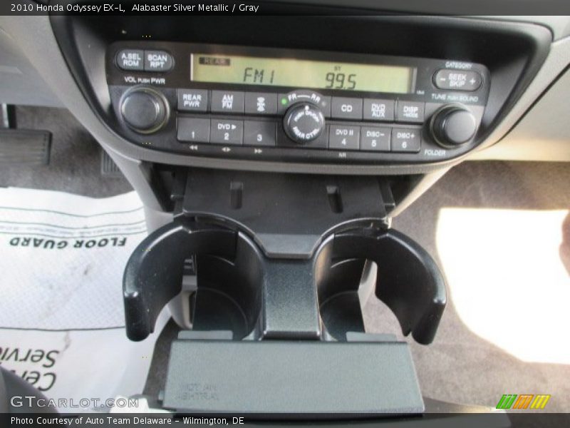 Alabaster Silver Metallic / Gray 2010 Honda Odyssey EX-L