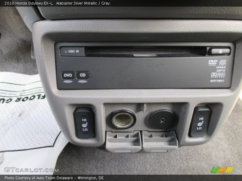 Alabaster Silver Metallic / Gray 2010 Honda Odyssey EX-L