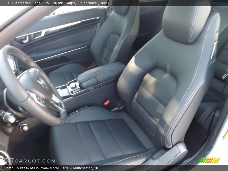 Front Seat of 2014 E 350 4Matic Coupe
