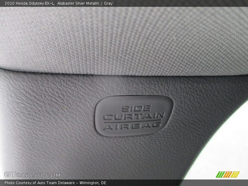 Alabaster Silver Metallic / Gray 2010 Honda Odyssey EX-L