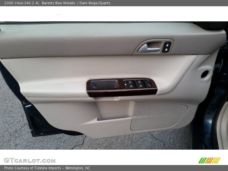 Barents Blue Metallic / Dark Beige/Quartz 2006 Volvo S40 2.4i