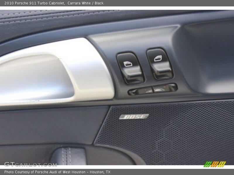 Carrara White / Black 2010 Porsche 911 Turbo Cabriolet