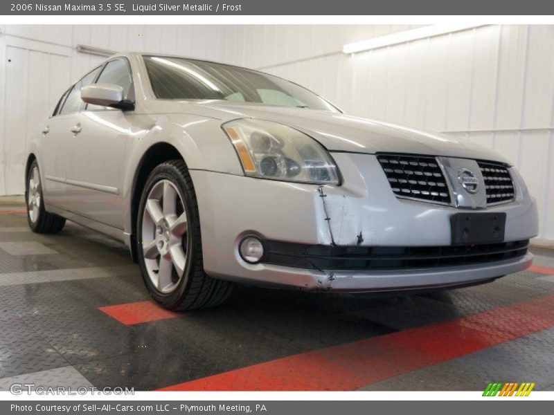 Liquid Silver Metallic / Frost 2006 Nissan Maxima 3.5 SE