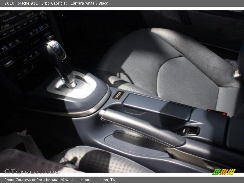Carrara White / Black 2010 Porsche 911 Turbo Cabriolet