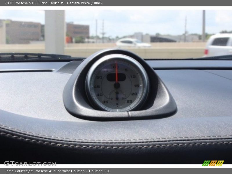 Carrara White / Black 2010 Porsche 911 Turbo Cabriolet