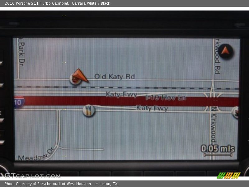 Carrara White / Black 2010 Porsche 911 Turbo Cabriolet