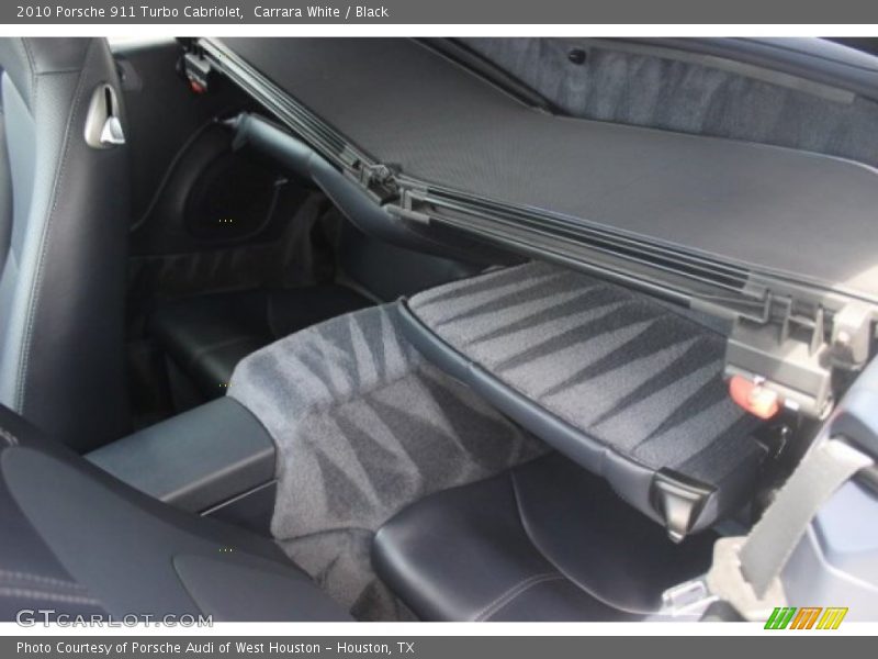 Carrara White / Black 2010 Porsche 911 Turbo Cabriolet