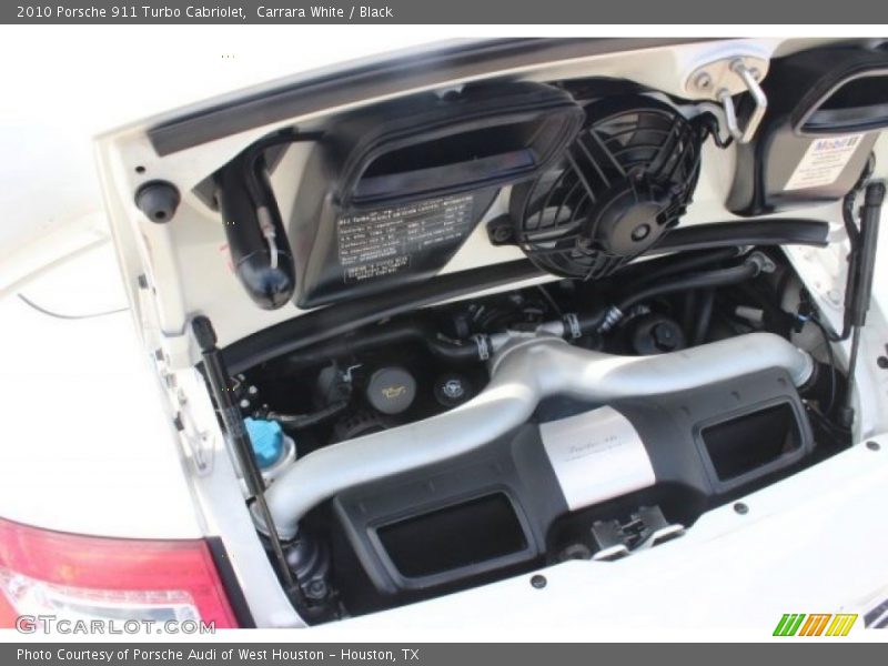 Carrara White / Black 2010 Porsche 911 Turbo Cabriolet
