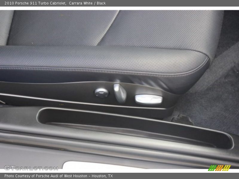 Carrara White / Black 2010 Porsche 911 Turbo Cabriolet